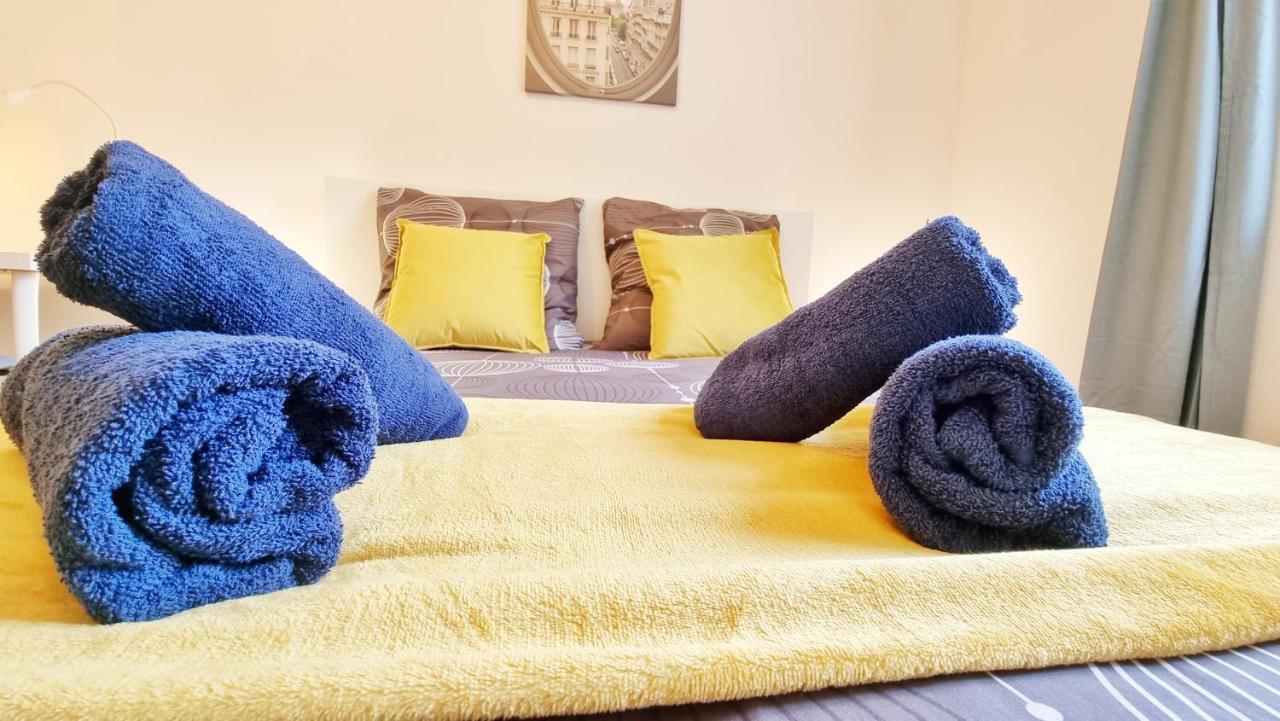 Chez Jm - Calme - Chic - Fibre - Relax Bnb ミュルーズ エクステリア 写真