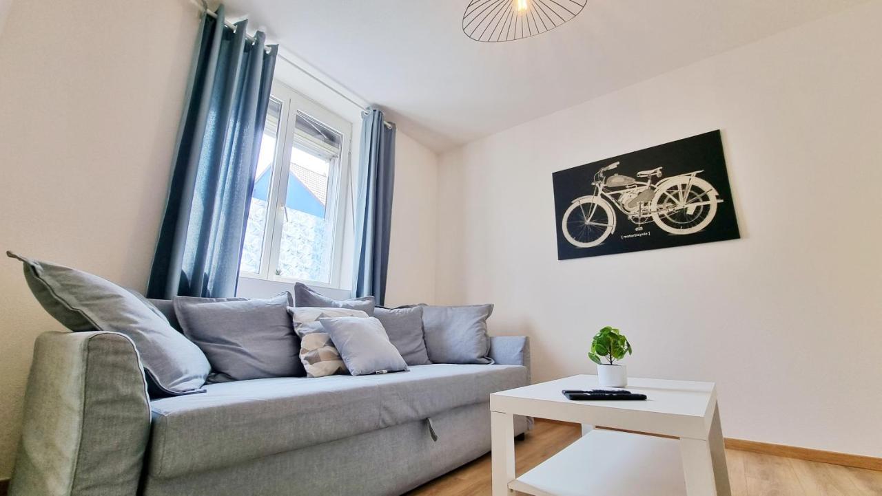 Chez Jm - Calme - Chic - Fibre - Relax Bnb ミュルーズ エクステリア 写真